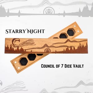 Dice Box | Starry Night