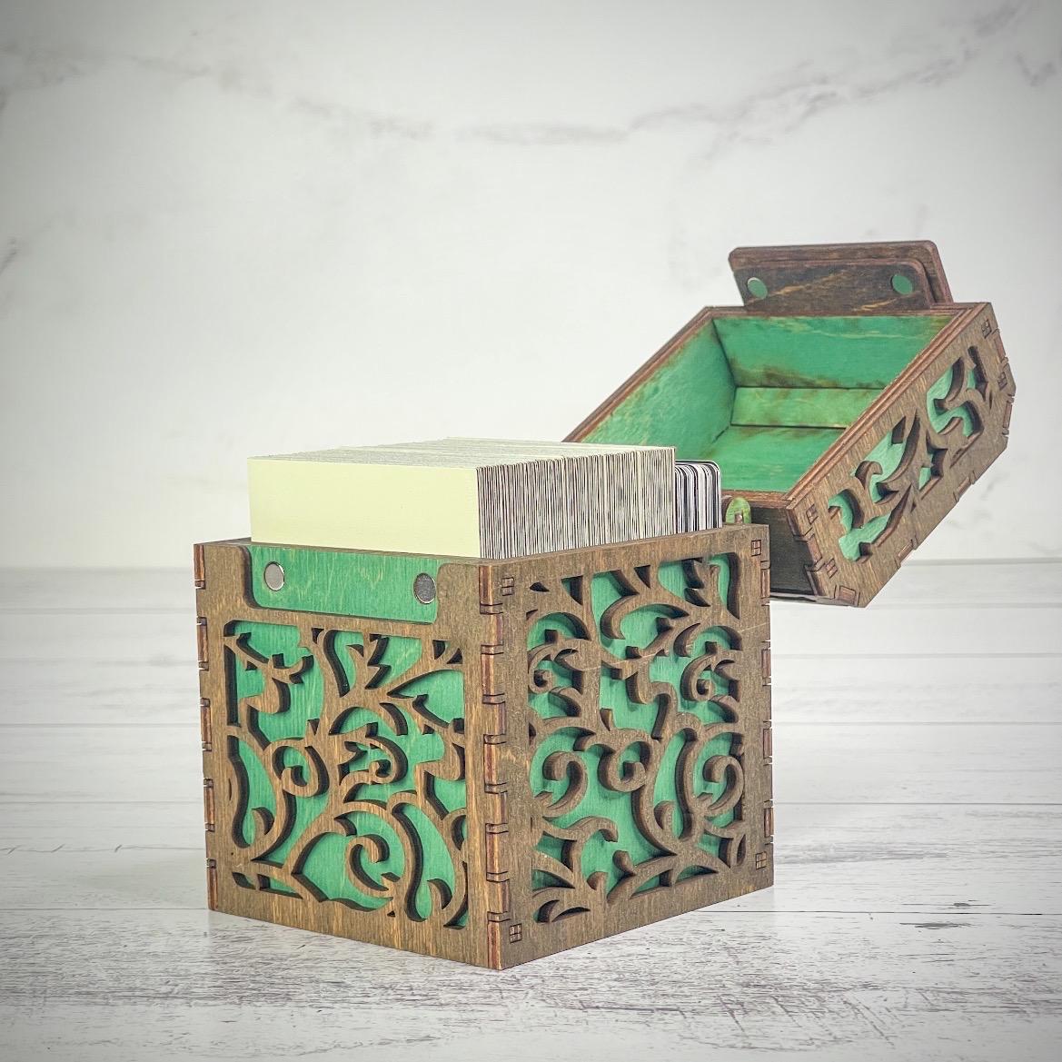 Wooden MTG Commander Deck Box - Etsy