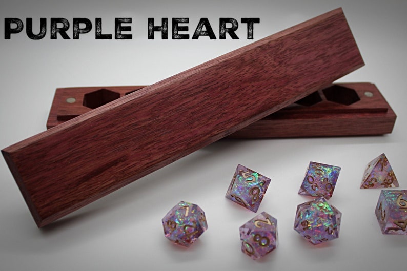 Purple Heart Dice Vault Council of the Seven