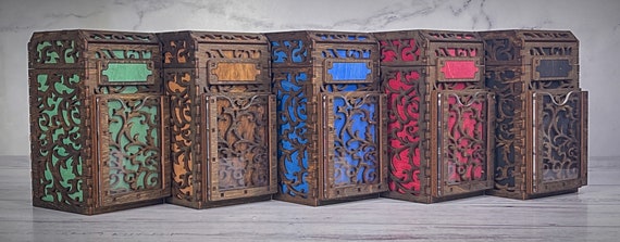 Wooden MTG Commander Deck Box - Etsy