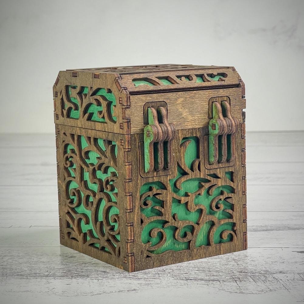 Wooden MTG Commander Deck Box - Etsy