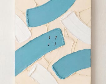 Creative Handmade Painted Oil Painting | 3D Textured Minimalist Creative Art | Modern Home Decor, Contemporary Wall Art