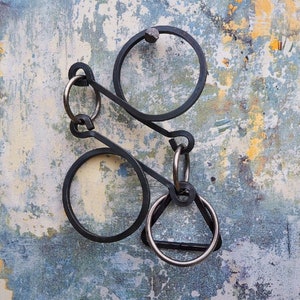 Puzzle en fer forgé fait main - « Loop » (niveau : facile)