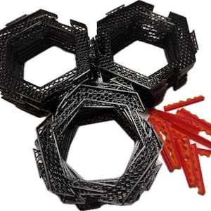 Voidfall - sector hexes - 3D tokens
