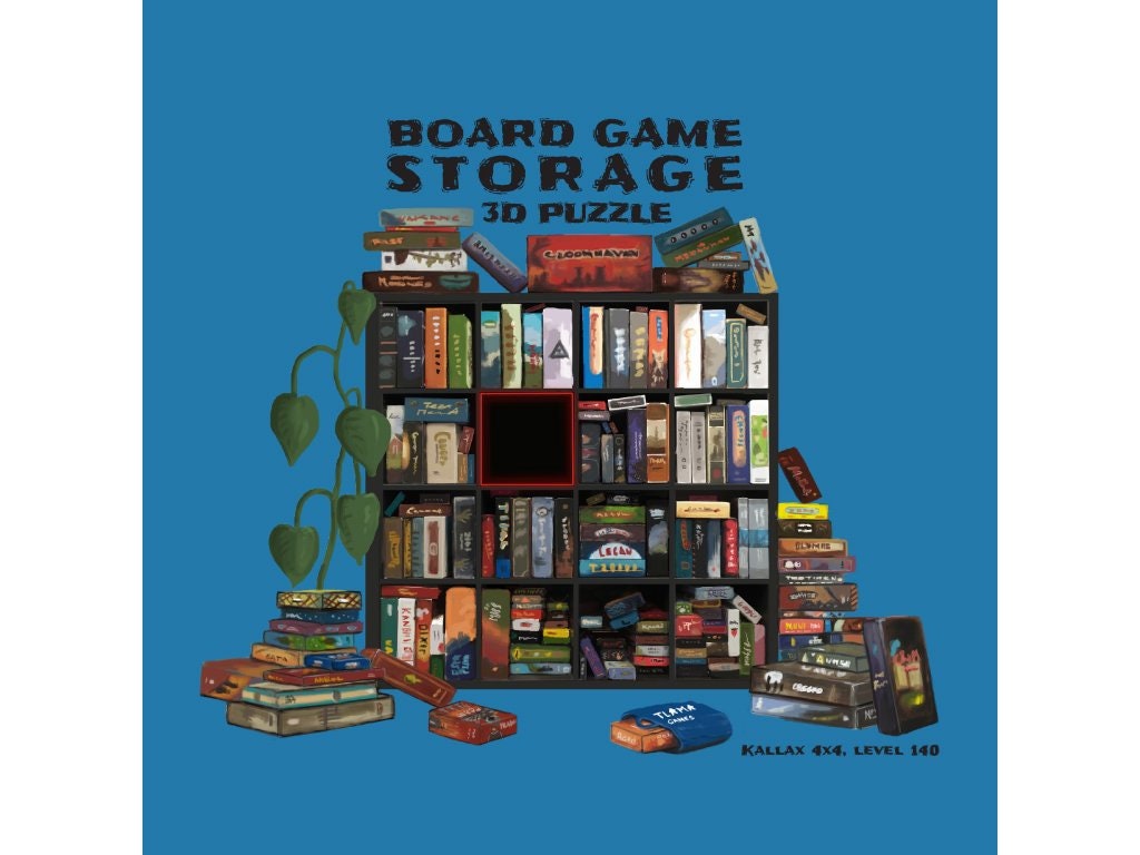 Board Game T-shirt board Game Storage 3D Puzzle 