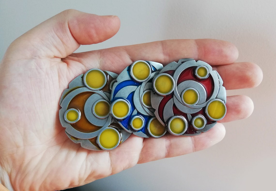 Premium metal keys set 3 pcs for Etsy