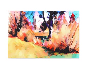 Landscape Artistic Scene Canvas Gallery Wrap