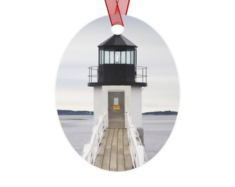 Marshal Lighthouse Metal Ornaments