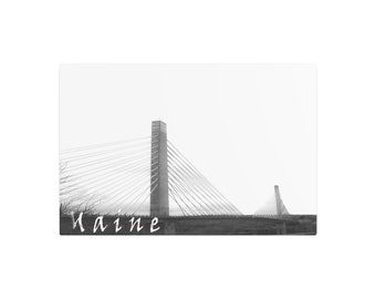 Narrows Bridge -Observertory-Maine-53547 (2020) Metal Art Sign