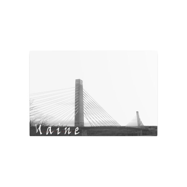 Narrows Bridge -Observertory-Maine-53547 (2020) Metal Art Sign