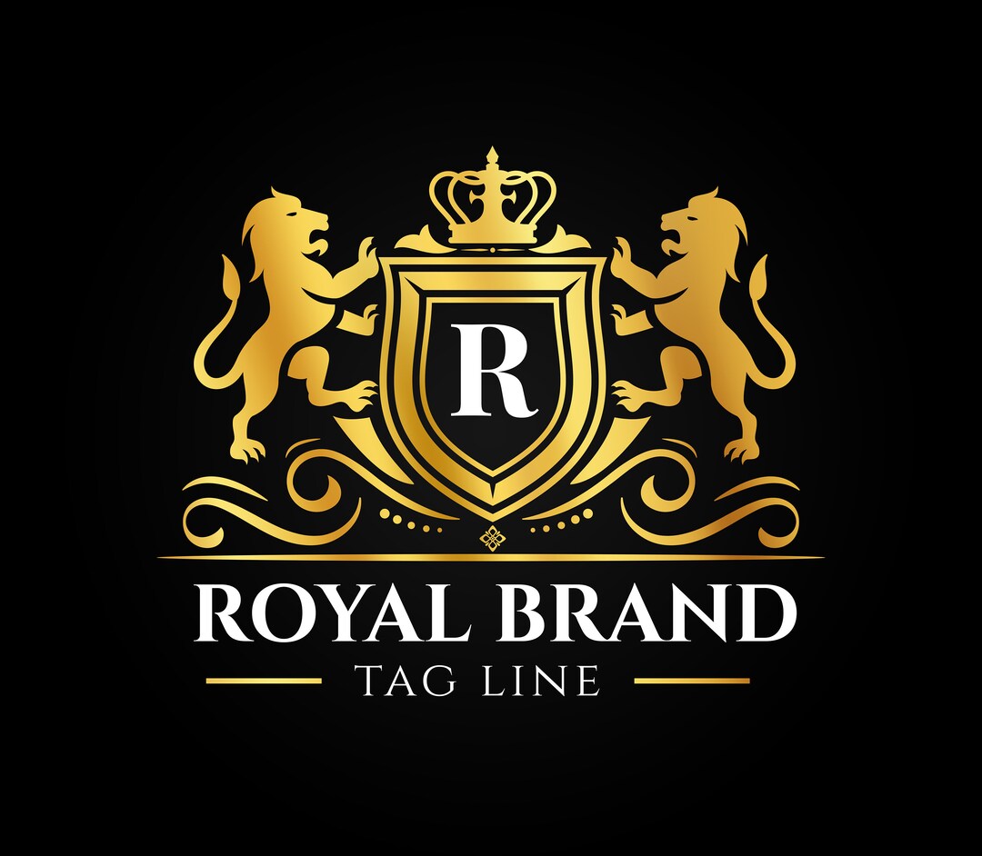 Logo Design Custom Logo Design Royal Logo Hotel Logo - Etsy