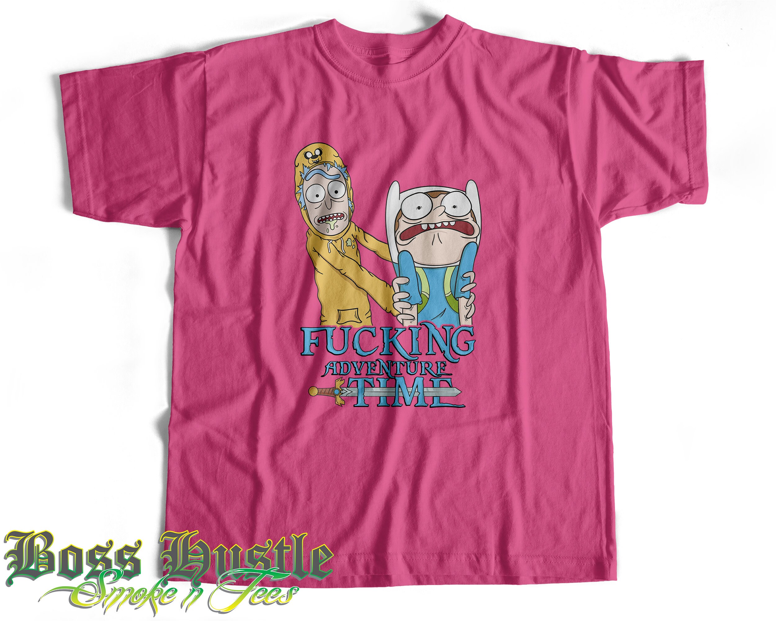 Rick and Morty Shirt Adventure Time 