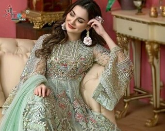 Anarkali Gown Heavily Embroidered 