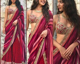 western wear saree