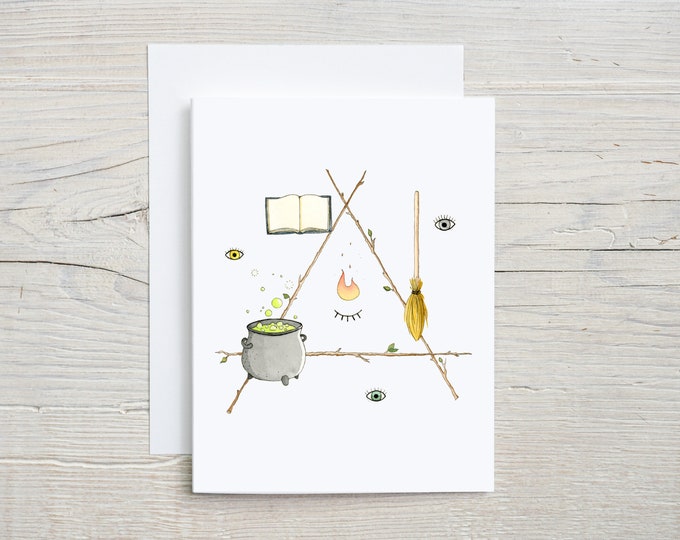 Witchcraft Note Card