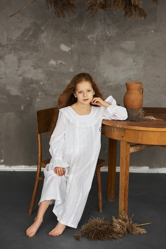 girls victorian nightgown