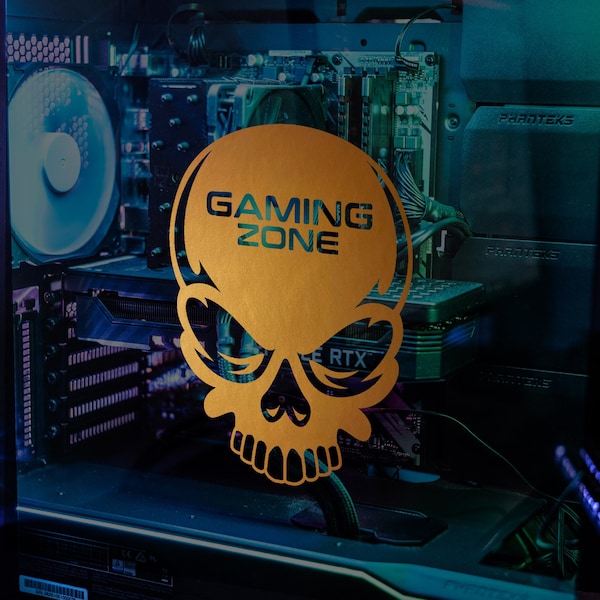 Pc Case Sticker Etsy