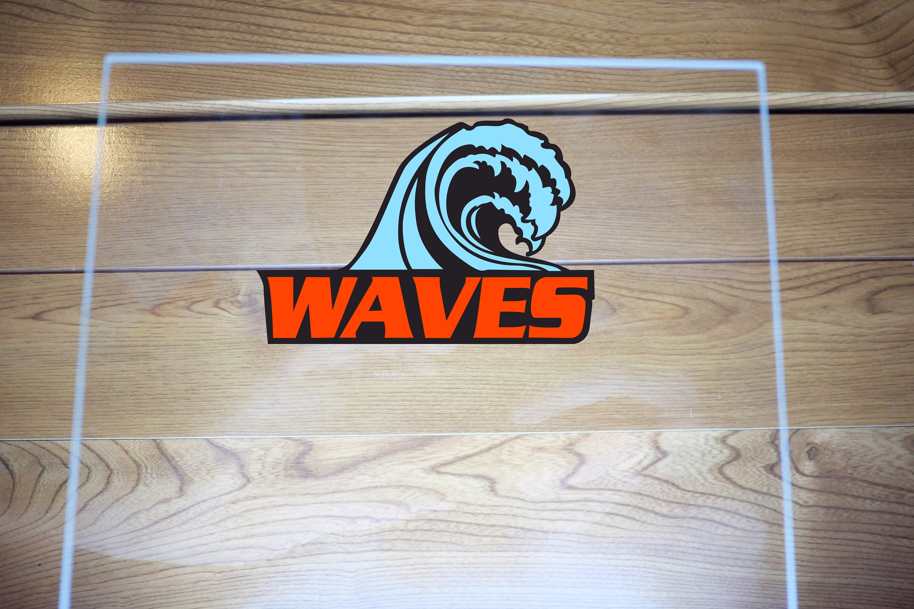 Waves , Decal, Autocollant, Sticker, Haute Qualité Pvc, Durable Laptop, Computer, Car, Moto