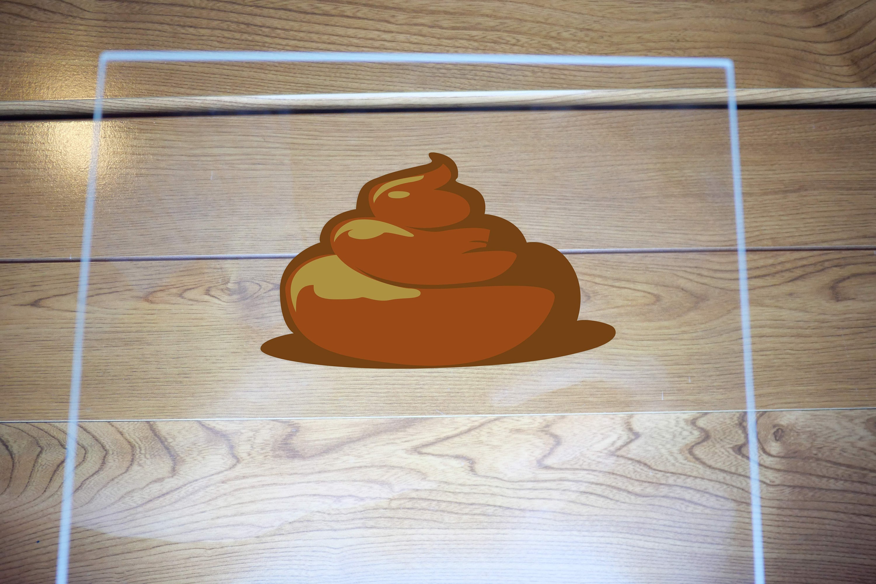 Dung Crotte Decal Sticker High Quality Pvc Sustainable Etsy
