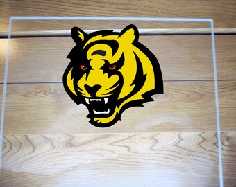 Tiger POWER - Decal, Sticker, Sticker, High quality PVC, Durable Laptop, Computer, Car, Motorcycle