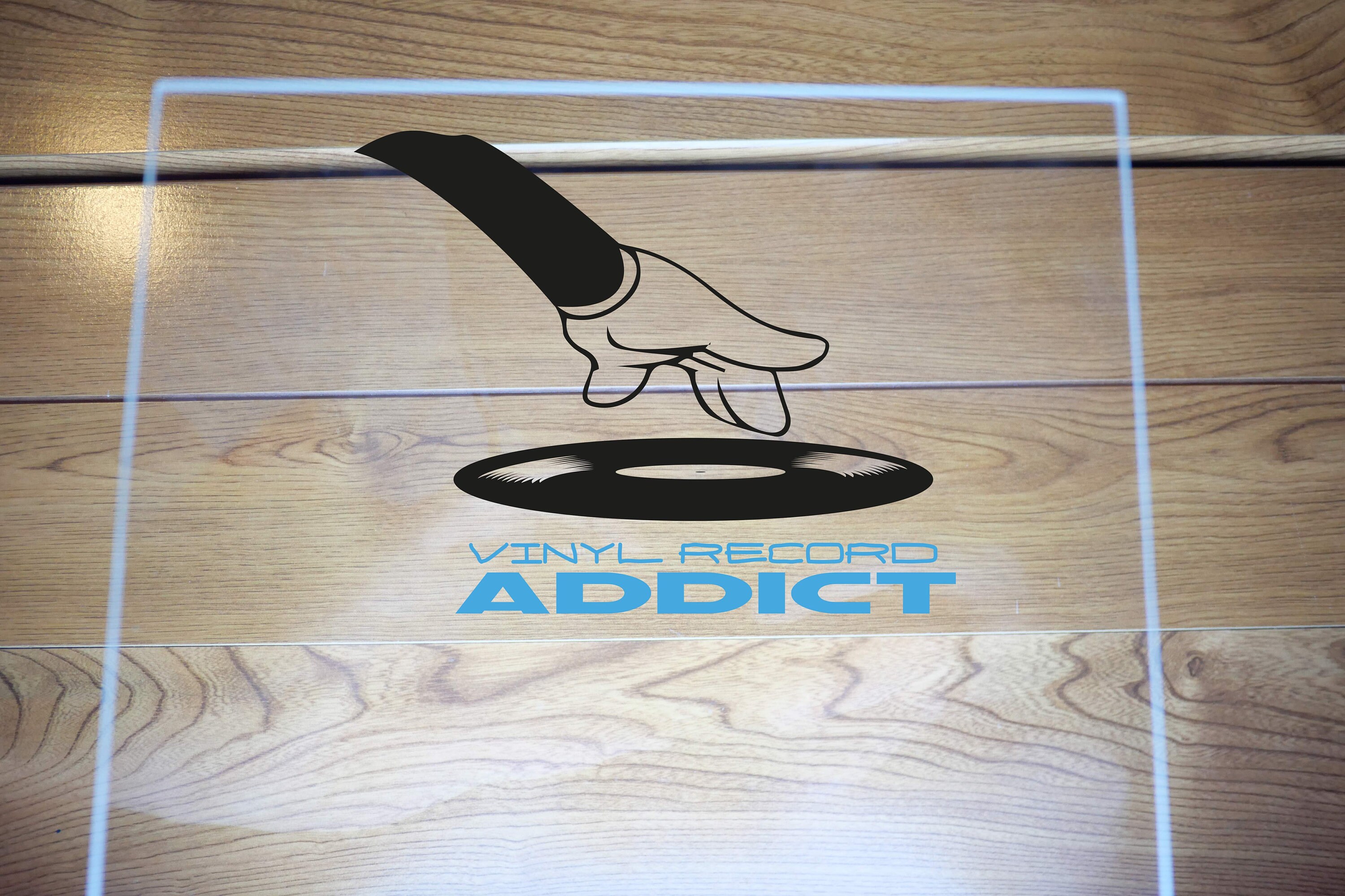 stickers Pvc, Autocollant, Haute Qualité, Durable Laptop, Computer Vinyl Record Addict Mickey