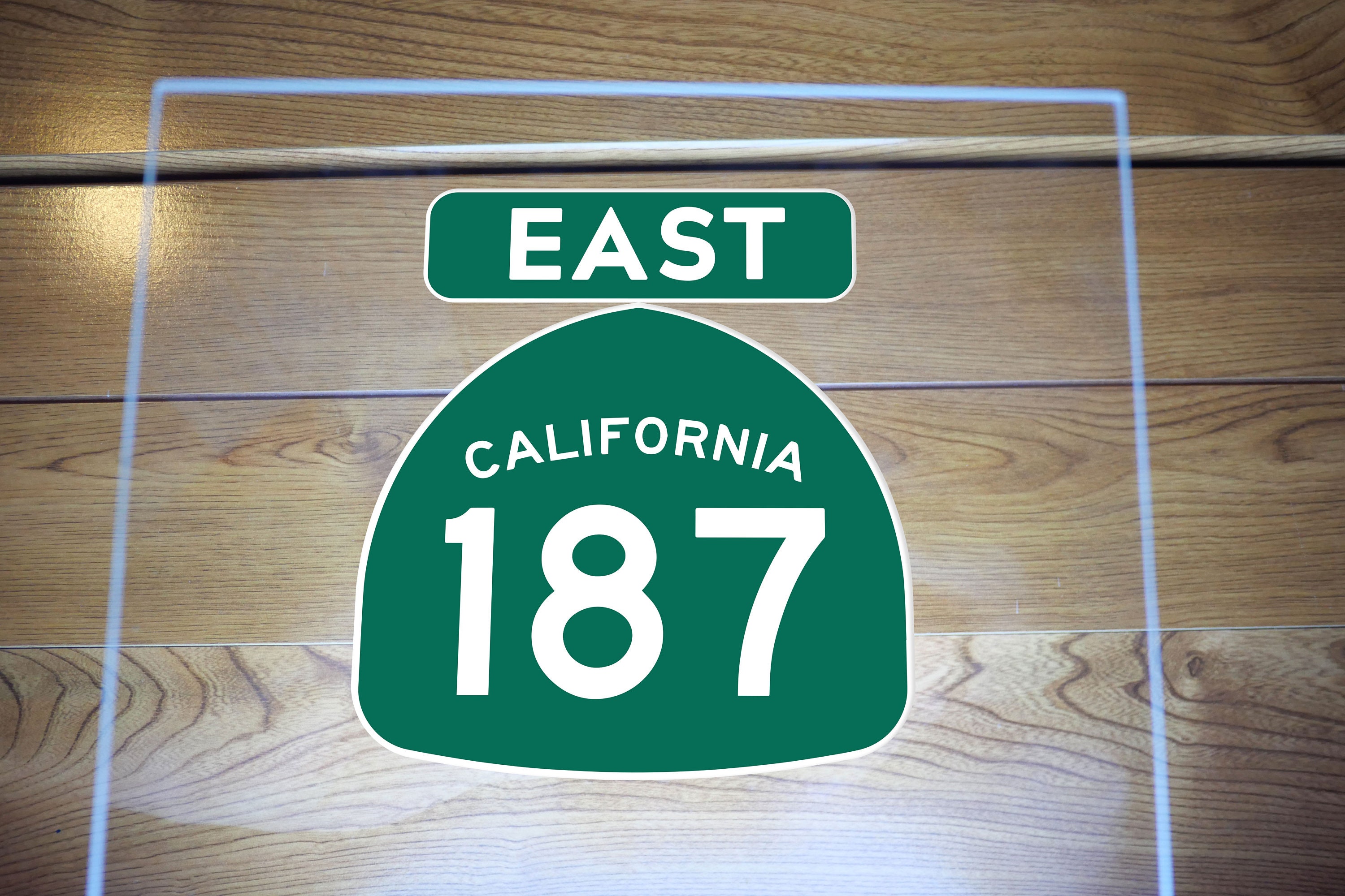 sticker East 182 California Sign Snoop Dogg Area