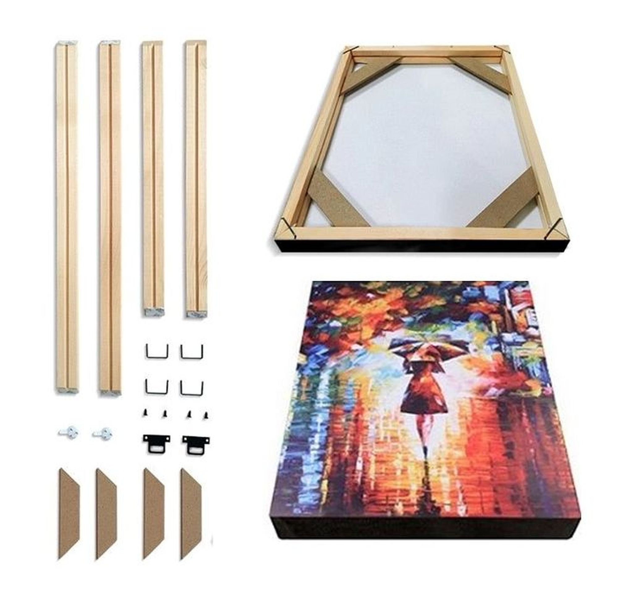 Natural Maple Wood 40x60 Picture Frame 40 x 60 Frames Poster Light Wood —  Modern Memory Design Picture frames