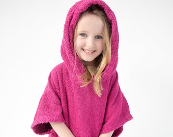 booicore Children's Changing Poncho Towel Robe