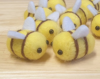 Cute Felt Bee Embellishment