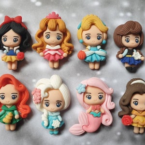 Princess Disney flatback resin cabochon
