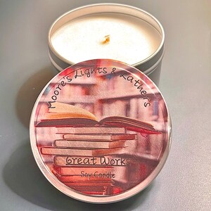 Handcrafted Natural Soy Candle/Non-Toxic, Soothing Scents/Luxury Artisanal Hand-Poured Soy Candle/Gifts for him or her/Made in the USA