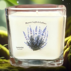 Handcrafted Natural Soy Candle | Non-Toxic, Soothing Aromatherapy | Luxury Artisanal Hand-Poured Soy Candle | Gifts for him or her| USA made