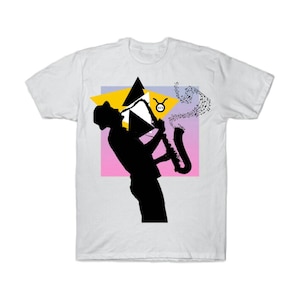 Retro Sax T shirt