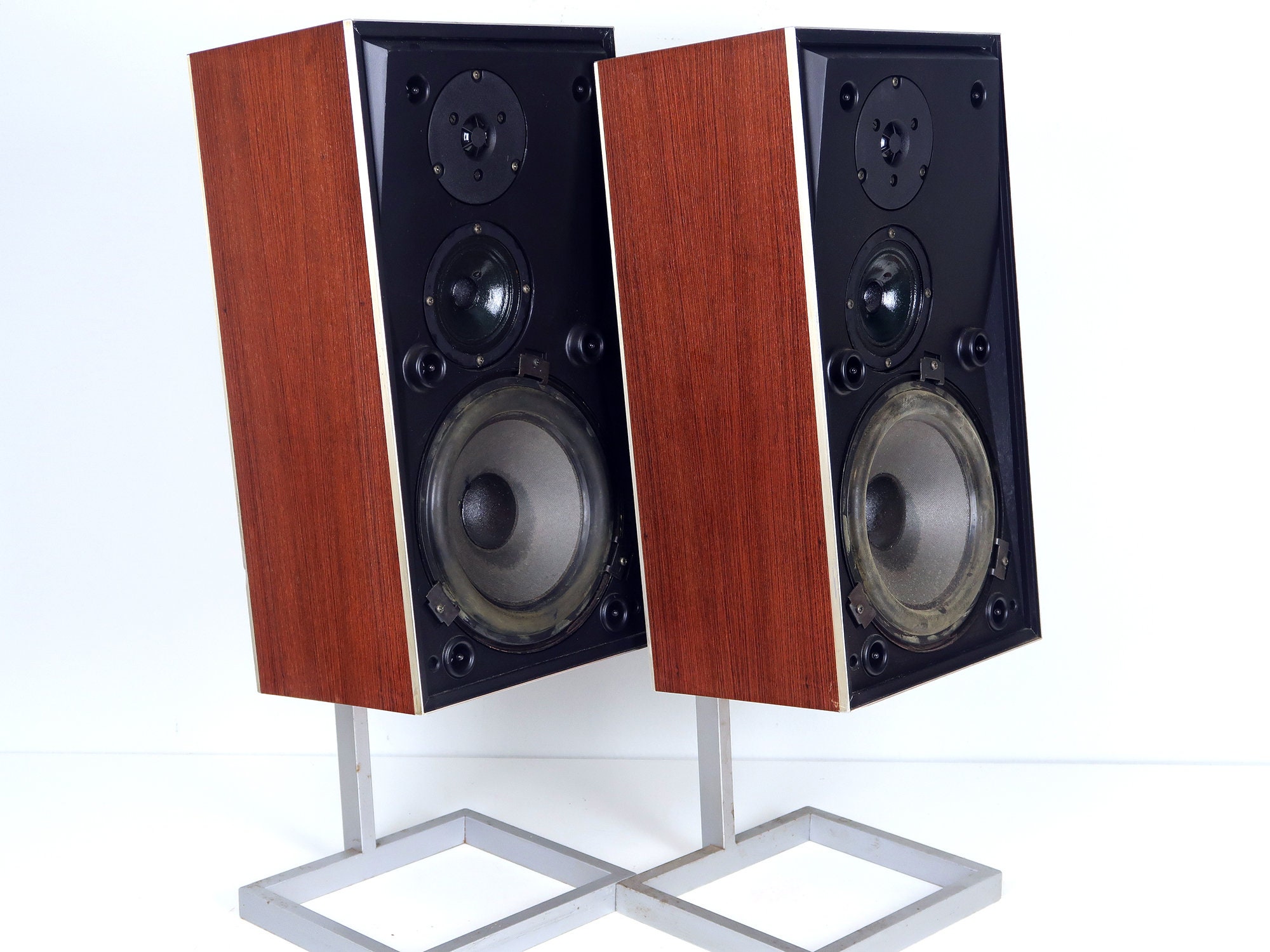 Bang and Olufsen B&O Beovox S45-2 Type 6312with Stands Bang and Olufsen B&O Beovox S45-2 Type 6312with Stands
