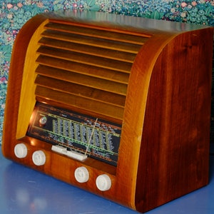 Amplificatore sintonizzatore BANG en OLUFSEN B&O MASTER 48K Design danese Audio tubolare vintage
