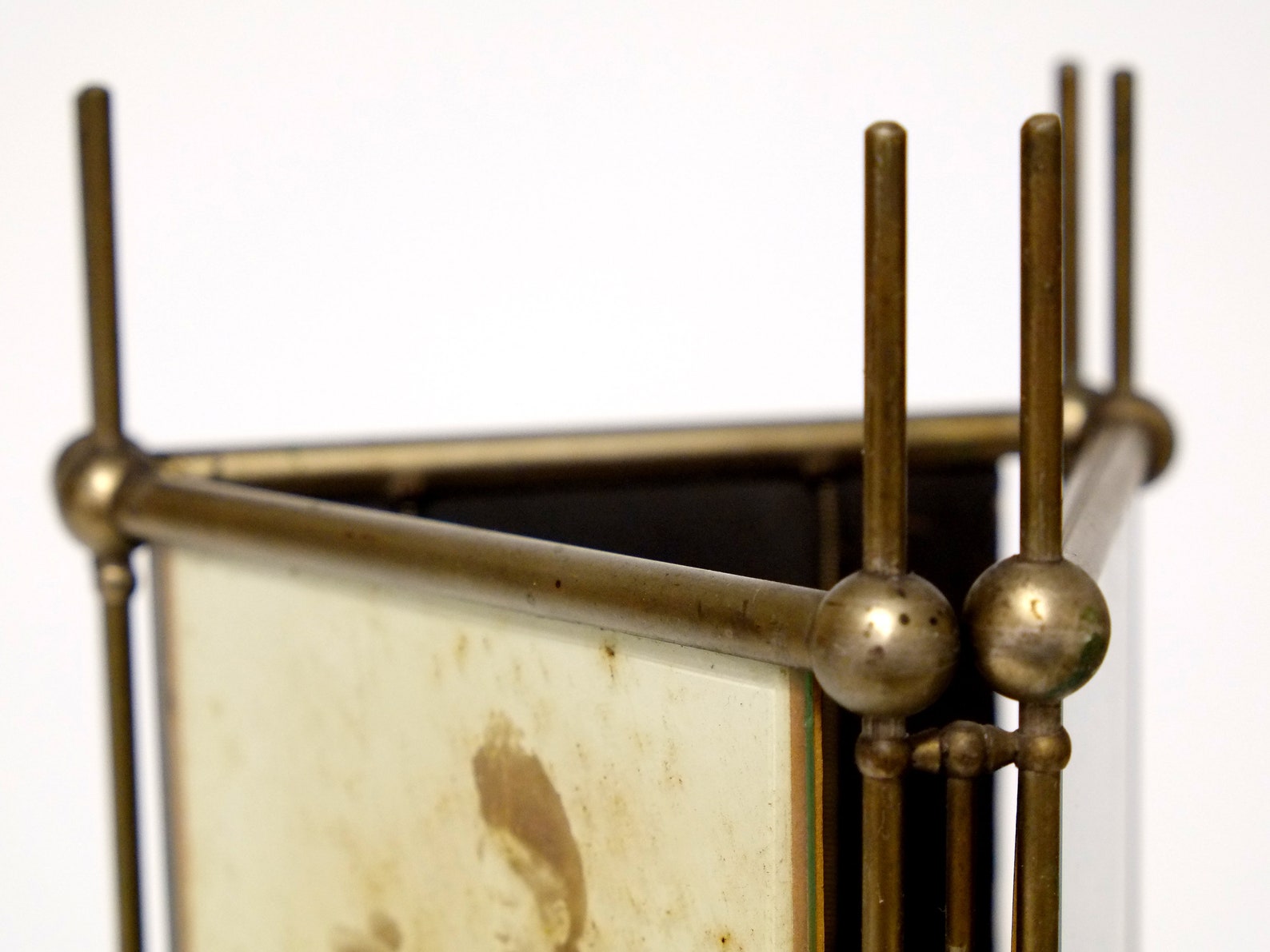 Vintage Hinged Triple Picture Frame Art Deco Modernisme Etsy