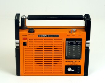 Vintage Sony Sports 11 All Weather Radio CF-111B Sportsradio - Etsy