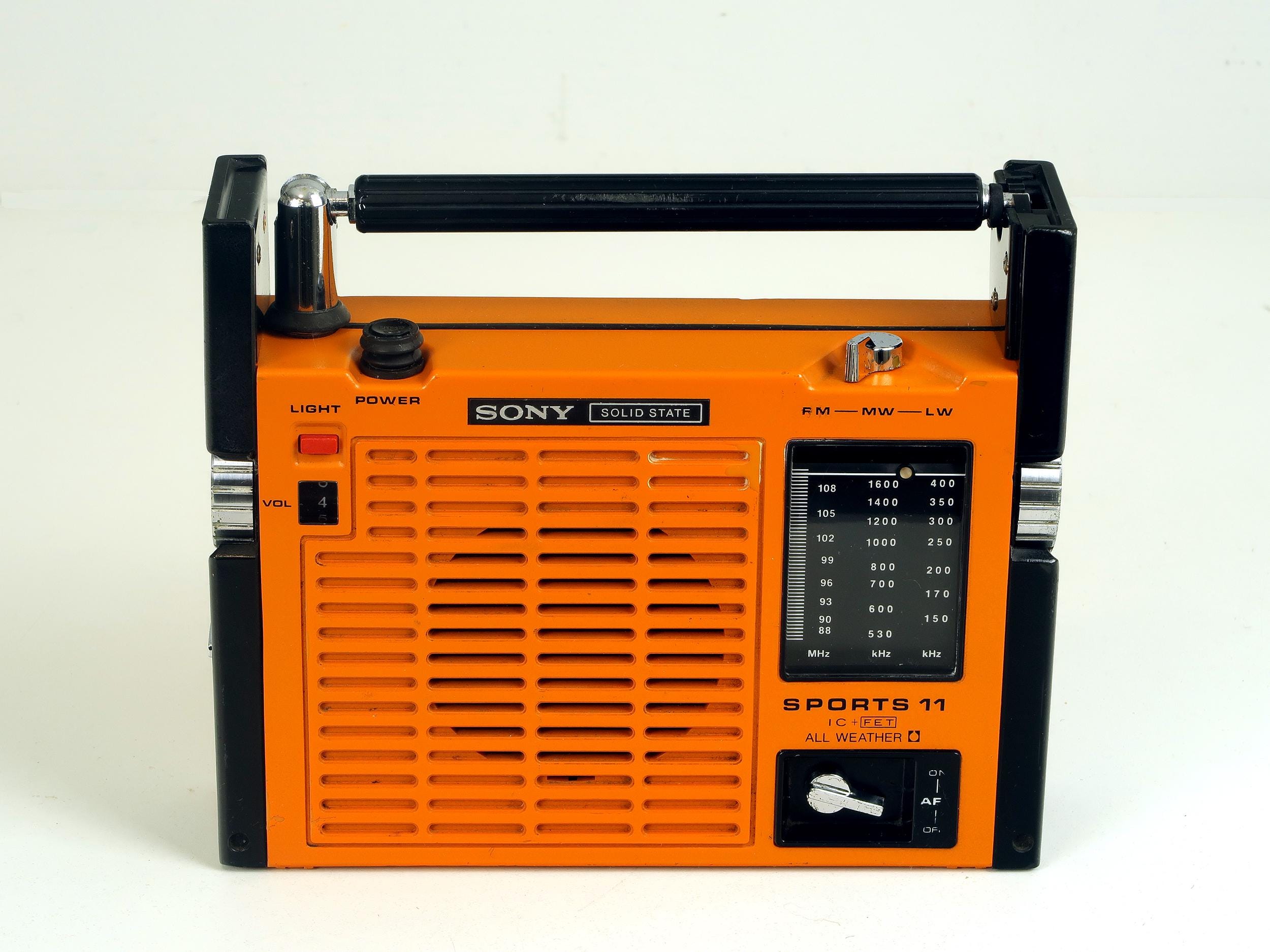 Vintage Sony Sports 11 All Weather Radio CF-111B Sportsradio - Etsy