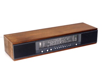 Vintage Beomaster 900K BANG und OLUFSEN B&O Verstärker Receiver TUNER Danish Design Holzschrank 60er Jahre Radio