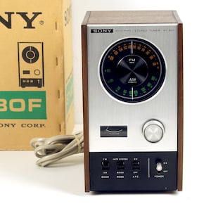 NIB Sony ST-80F High End Solid State Stereo Receiver 1970s tuner