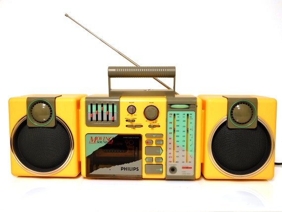 Vintage Philips D8484 Ghettoblaster Kassettengerät (Gebraucht) in Bern
