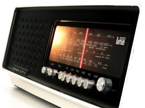 Vintage Loewe Opta Radio: 1970s White Plastic, Space Age Design - Etsy
