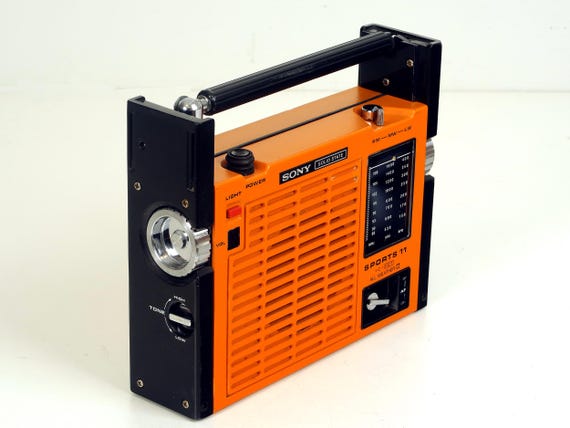 Vintage Sony Sports 11 All Weather Radio CF-111B Sportsradio - Etsy UK