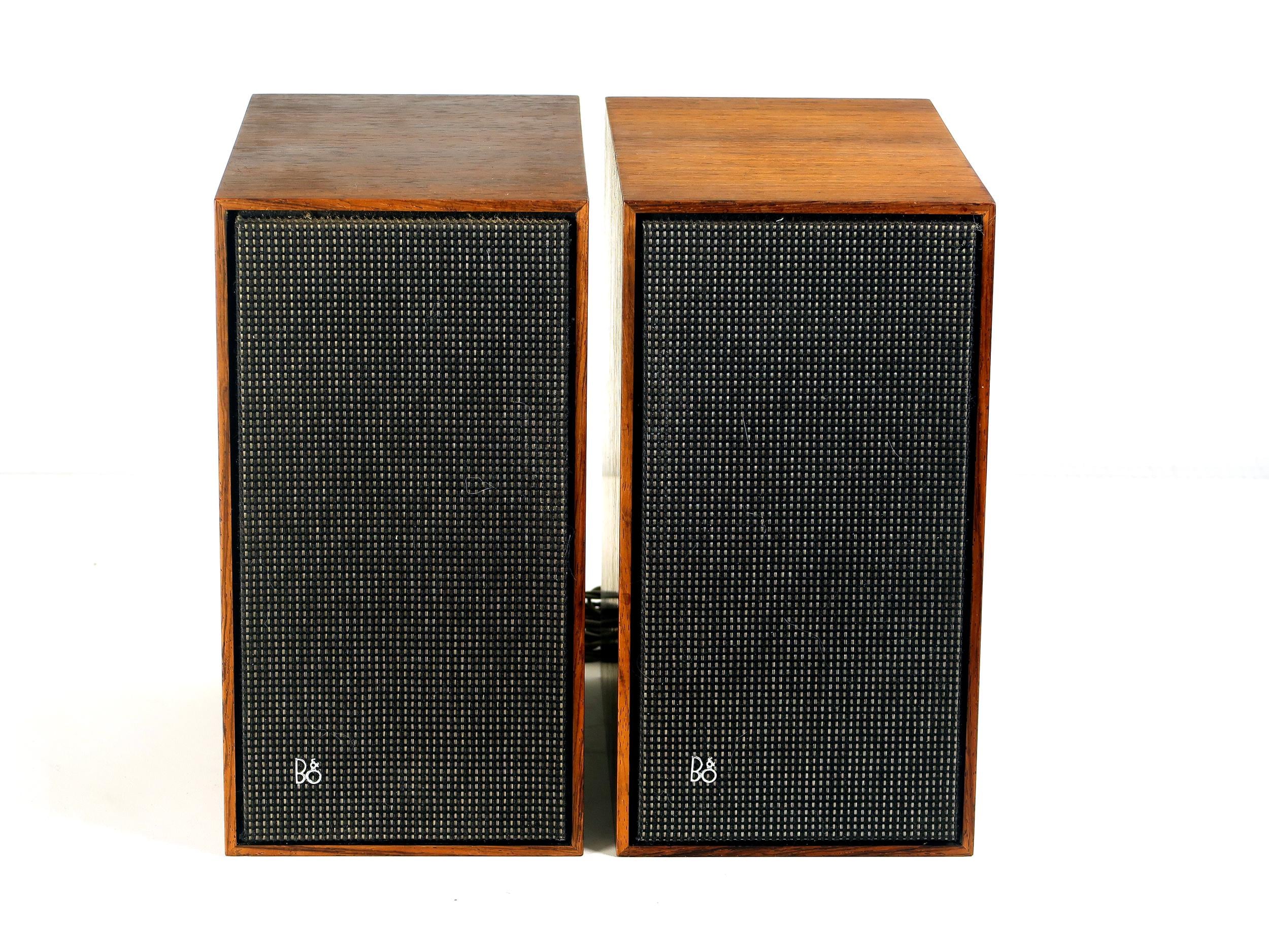 Vintage Bang & Olufsen Beomaster 900M Radio With Beovox Speakers
