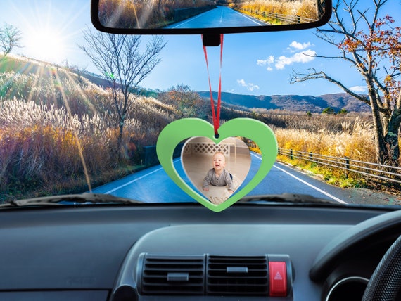 Car Air Freshener 3D Heart Pack of 3 Personalised Car Air