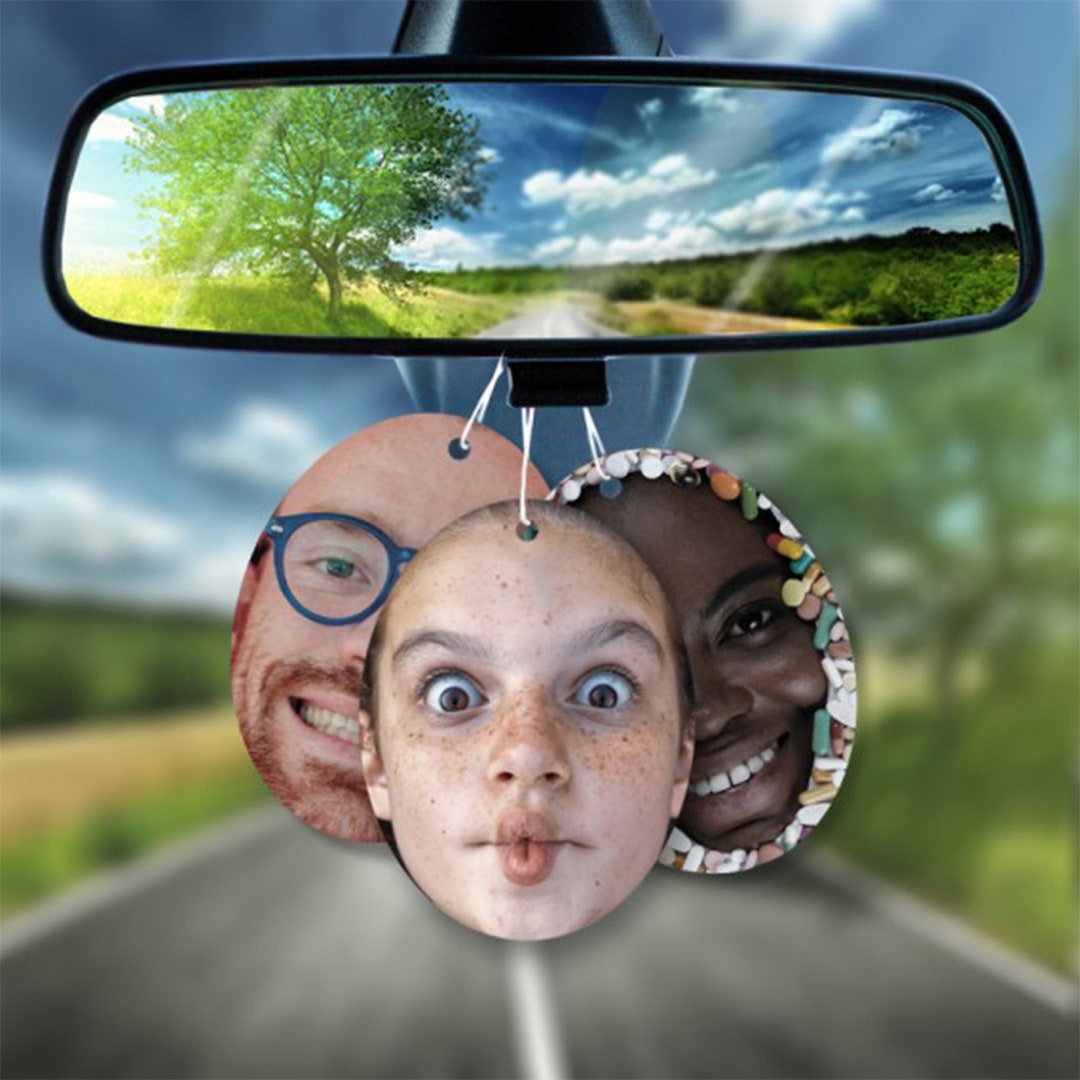 Personalised Car Air Fresheners Fresh Face Photo Air Fresheners Car