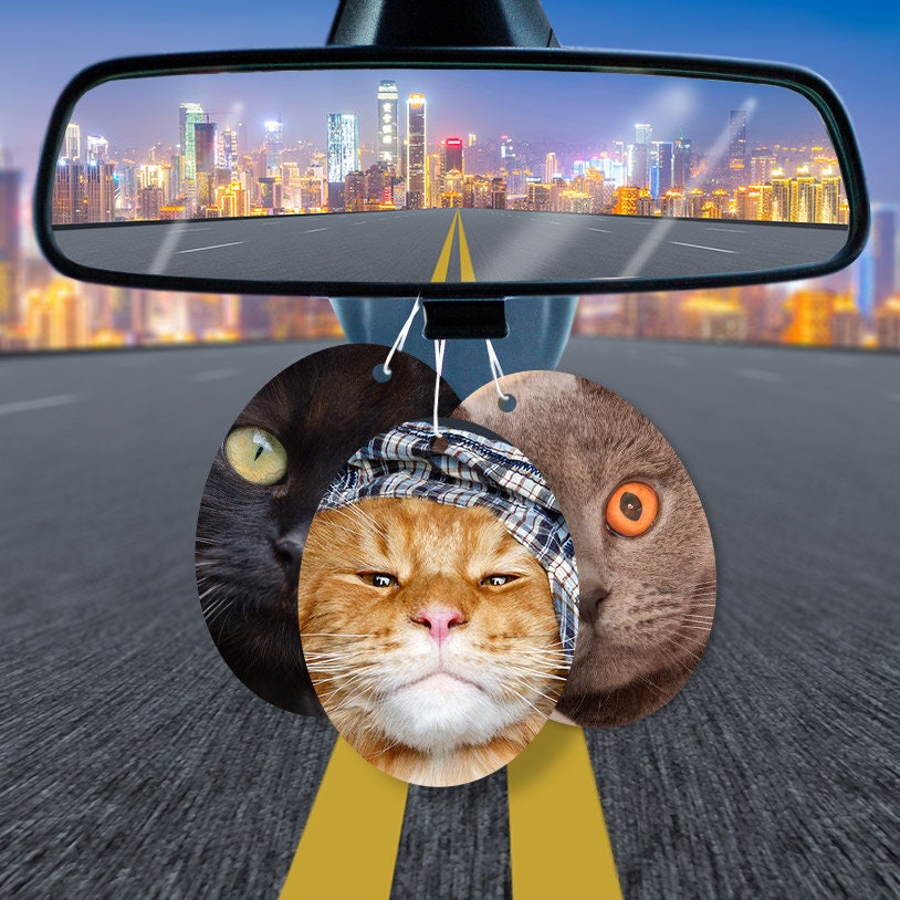 Auto Luftauslass Parfüm Kreativ Dreidimensional Helles Auge Katze