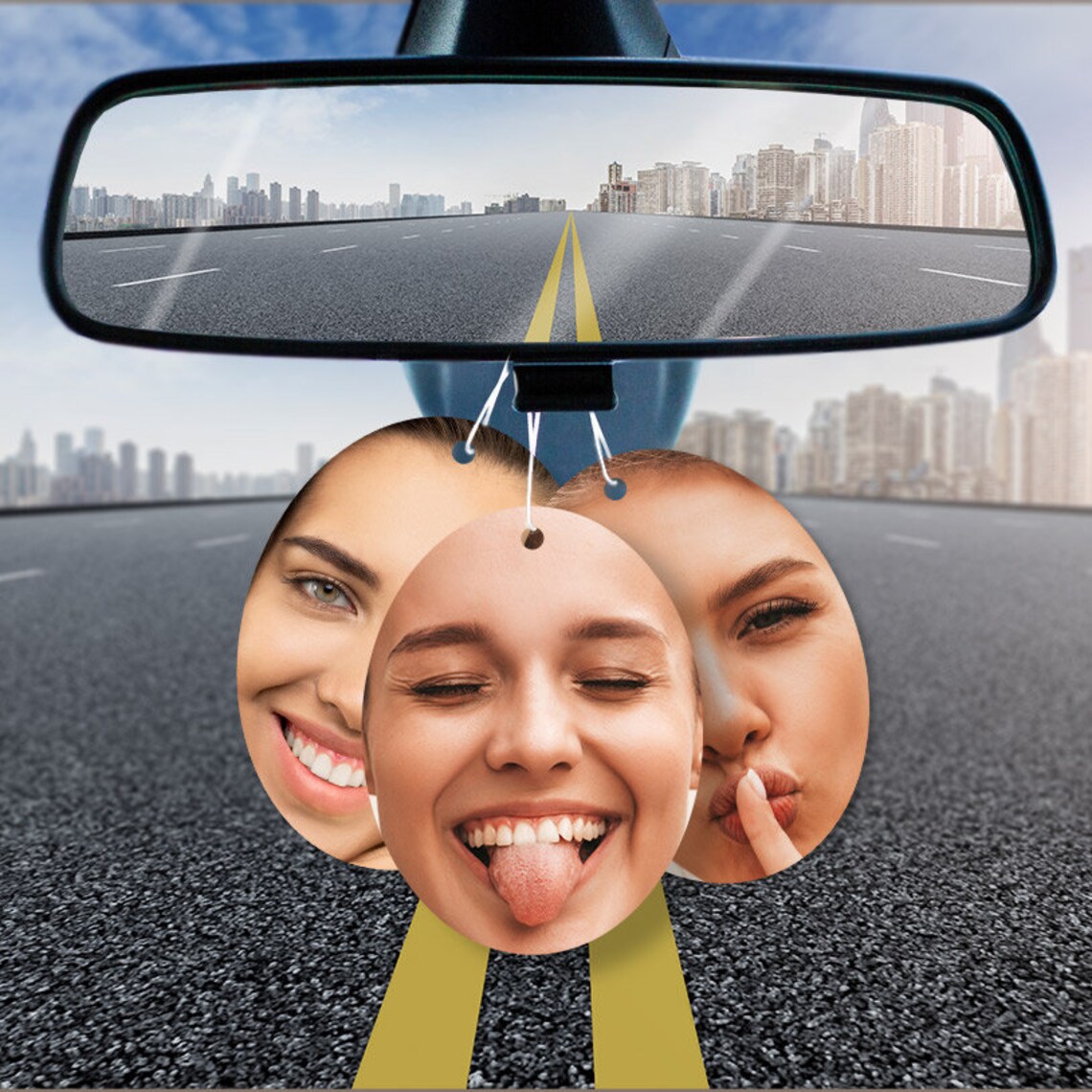 Car Air Freshener With Your Face Car Decoration with your Etsy