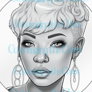 Ayanna Coloring Page