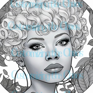Malia Coloring Page